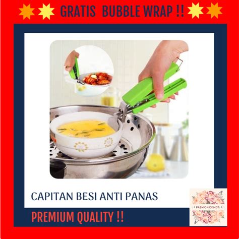 Jual PEGANGAN GAGANG PANCI CAPITAN PIRING ANTI PANAS PENJEPIT MANGKOK