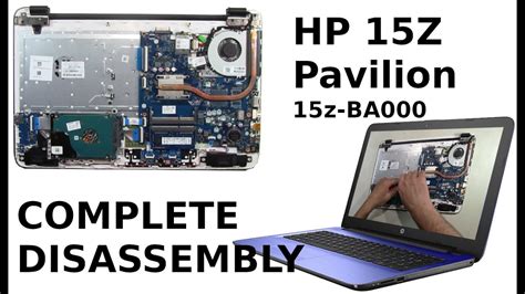 Hp Pavilion Z Ba Take Apart Complete Disassembly How To