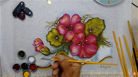 Roberto Ferreira Novo Projeto Vamos Aprender A Pintar Flor De