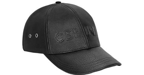 celine baseball cap  black lyst