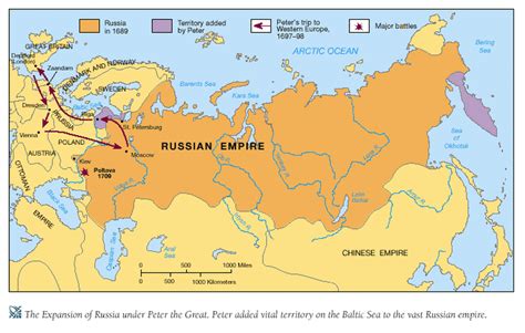 Catherine The Great Russia Map - Felice Thomasina