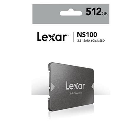 Lexar 512GB NS100 2 5 SATA III 6Gb S Internal SSD LNS100 512RB