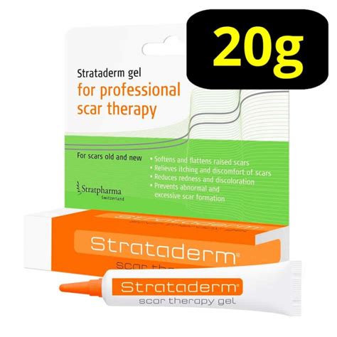 Strataderm Gel Siliconic Pentru Terapia Profesional A Cicatricilor G