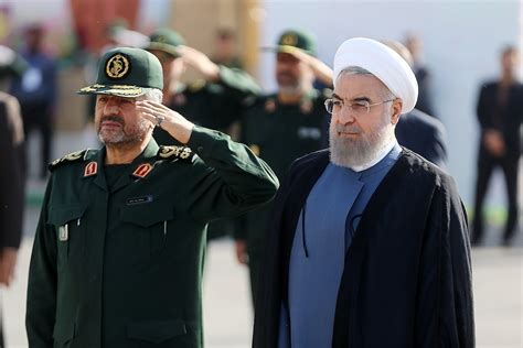 Rouhani And Iranian Revolutionary Guards Political Tension Of An