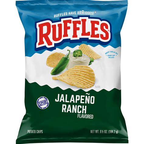 Ruffles Jalapeno Ranch Flavored Potato Chips Smartlabel