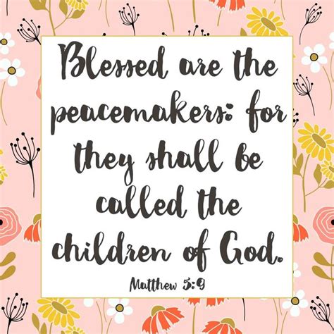 Blessed are the peacemakers-Matthew 5-9 Worship Quotes, Lds Quotes, Bible Verses Quotes, Sign ...