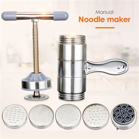 Vktech Handleiding Rvs Noodle Maker Druk Pastamach Grandado