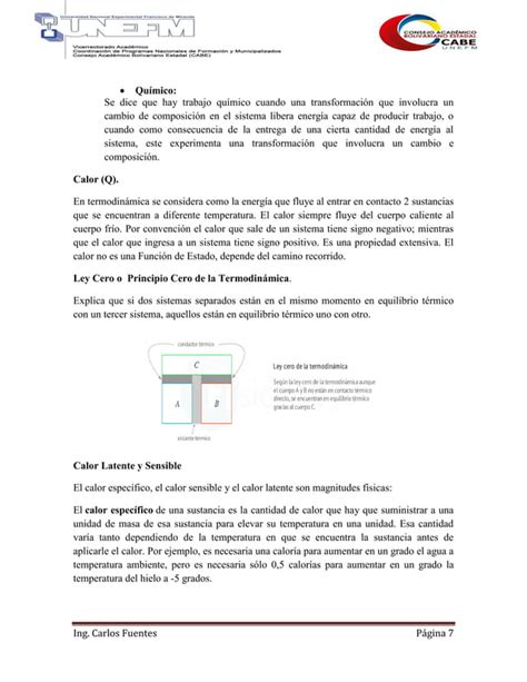 Guia Primer Principio De La Termodin Mica Pdf