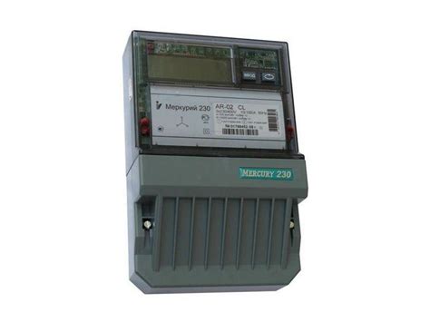 Счетчик электроэнергии прямого включения Меркурий 230 АR-01 CL 5(60)А ...