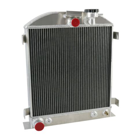 4 Row Aluminum Radiator Fit For 1932 Ford High Hi Boy Hot Rod Flathead