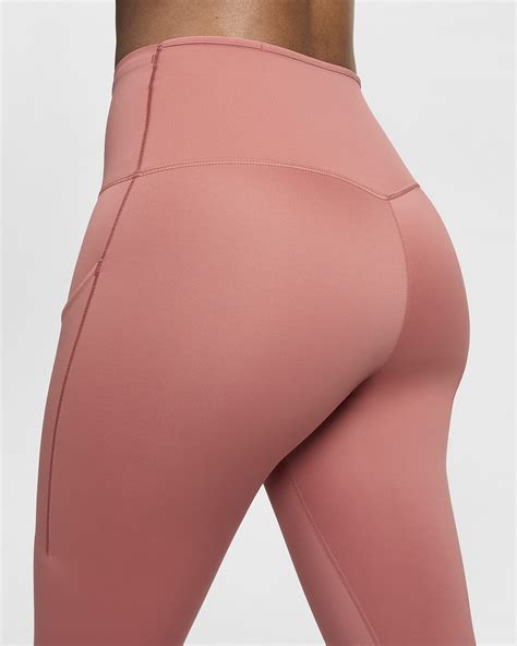 Leggings De Tiro Alto De De Sujeci N Firme Con Bolsillos Para Mujer