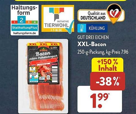 Gut Drei Eichen XXL Bacon Angebot Bei ALDI Sud