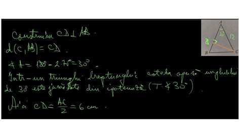 N Figura Al Turat Abc Este Un Triunghi Isoscel Av Nd Ab Ac