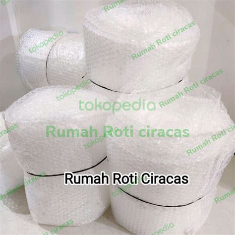 Jual Bubble Wrap Roll Potongan Tebal Bubble Wrap Putih Termurah M X