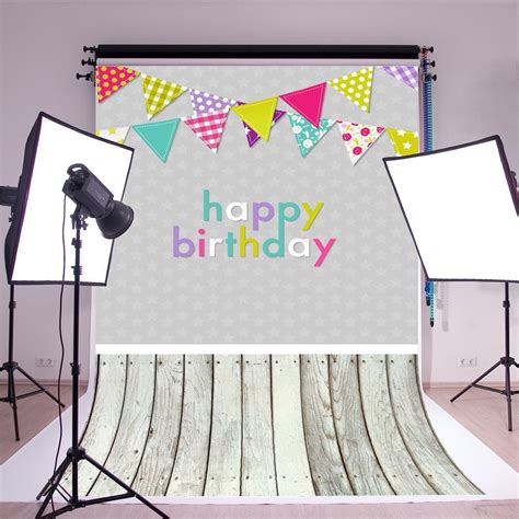 Hellodecor X Ft Photography Backdrops Happy Birthday Wall Background