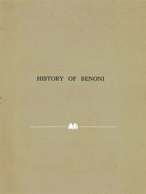 History of Benoni - South African History