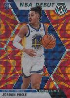 Jordan Poole 2019 Mosaic 261 NBA Debut Reactive Orange PSA 10 Price