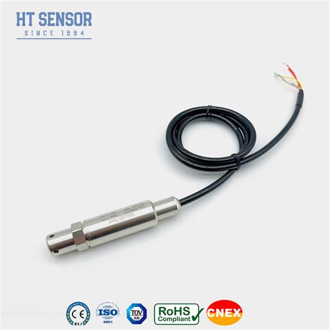 Diffusion Silicon Pressure Transmitter Level Sensor For Water And Oil