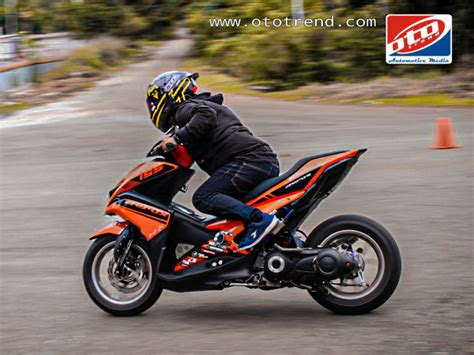 Modifikasi Daily Use Yamaha Aerox Vva Sedikit Bore Up Agar