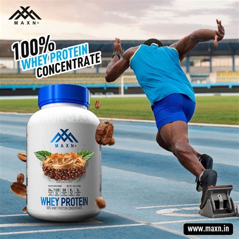 Whey protein is the best way to build your dream body. Get your Maxn's