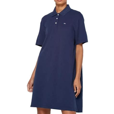 Robe Polo Marine Femme Tommy Hilfiger Collar Bleu Cdiscount Prêt à Porter