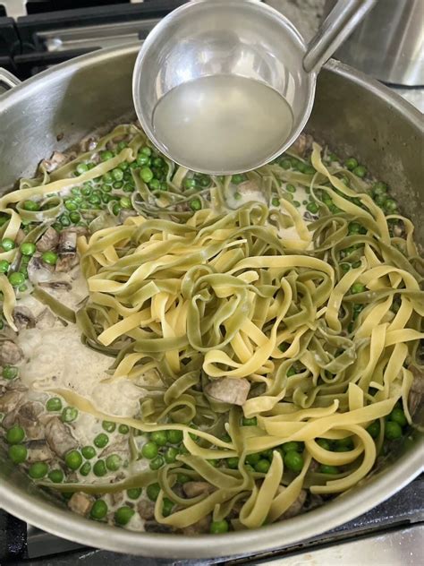 Paglia E Fieno Straw And Hay Pasta With Crispy Prosciutto