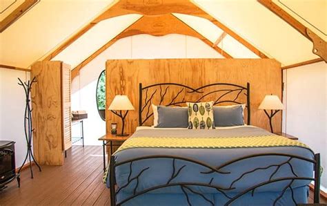 Glamping Photo Gallery with Canvas Cabins and Cottages - Lakedale Resort