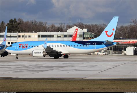 G TUMS TUI Airways Boeing 737 8 MAX Photo By Christoph Plank ID