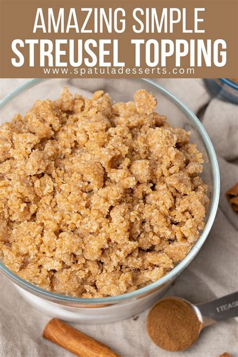 Easy Streusel Topping Recipe