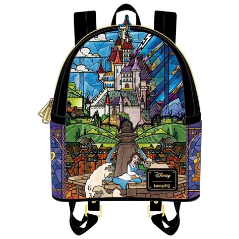 Loungefly Disney Princess Castle Series Belle Beauty And The Beast Mini