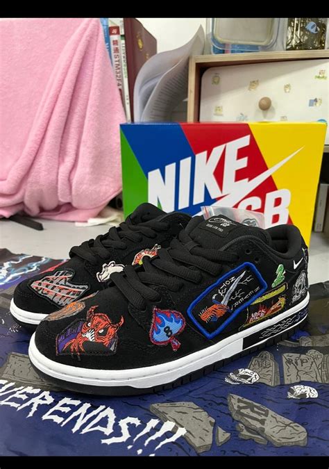 Мужские и подростковые кроссовки Найк Сб Данк Лоу | Neckface x Nike SB ...