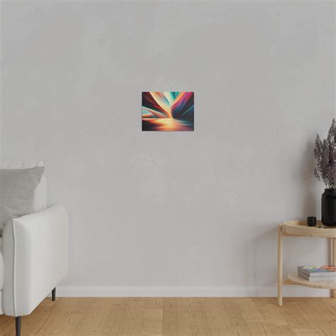Vivid Horizons Abstract Art Canvas Print for Office Home Dorm - Etsy 