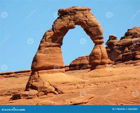 Delicate Arch At Arches National Park Stock Photography - Image: 11824242