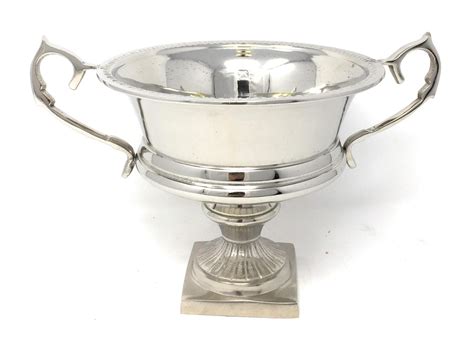 Silver Trophy Vase - Decor For You