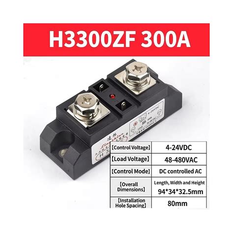 Buy Aigoodele A Industrial Solid State Relay Ssr Load Vac