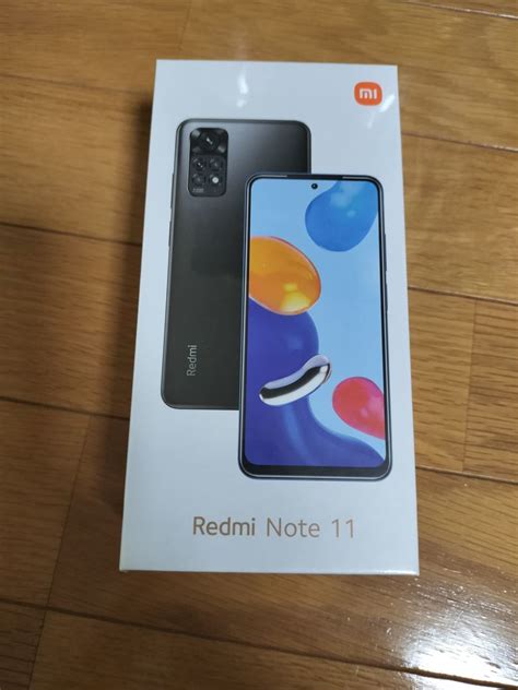 未開封 Xiaomi Redmi Note 11 64gb グラファイトグレー｜paypayフリマ