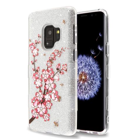 Samsung Galaxy S9 Case By Insten Tuff Spring Flowers Dual Layer [shock