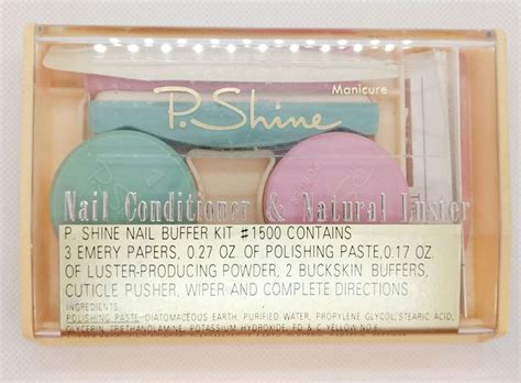 P-Shine Japanese Manicure Kit #1500 Original Best Kit for Beautiful ...