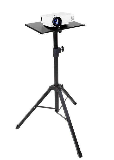 Mount-It! Projector Stand | Adjustable DJ Laptop Stand with Height and ...