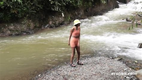 Ersties Hot Brunette Gets Off With A Dildo On The Couch