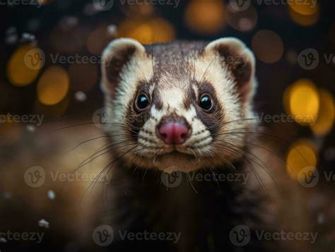 Ferret portrait created with Generative AI technology 29696584 Stock Photo at Vecteezy