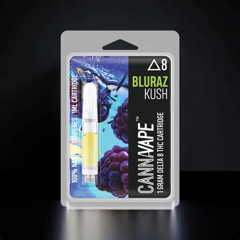 Blueraz Delta 8 Vape Cartridge Cannavape Hemp Products