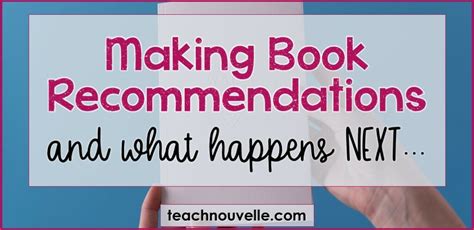 A Secret to Book Recommendations || Nouvelle ELA Teaching Resources