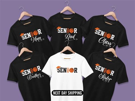 Basketball Senior Night Shirt Personalized Basketball T Shirt