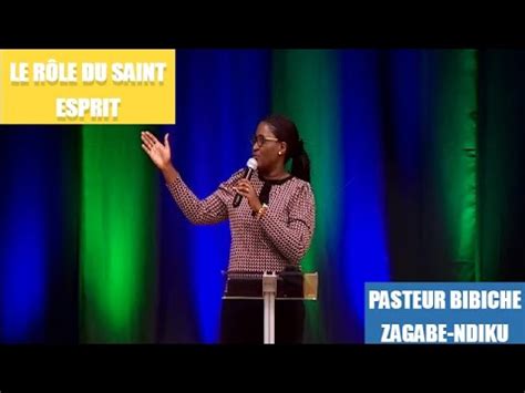 Le R Le Du Saint Esprit Pasteur Bibiche Zagabe Ndiku Culte Du