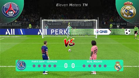 Pes Psg Vs Real Madrid Penalty Shootout Youtube