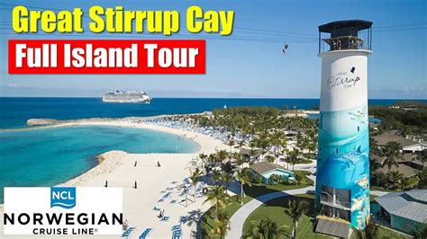 Great Stirrup Cay Ncl Private Island Full Walkthrough Tour