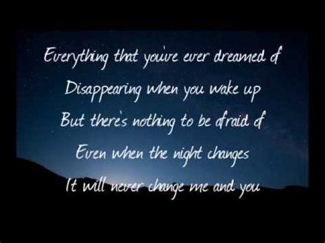 Night Changes One Direction Lyrics Youtube