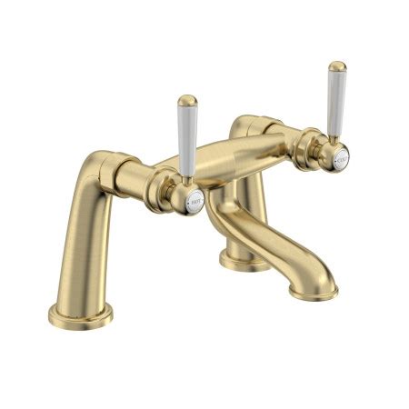 Tavistock Lansdown Brushed Brass Bath Filler Low Price