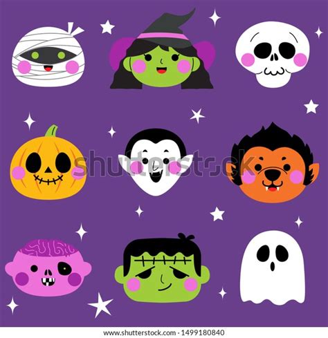 11,038 Cute Emoji Halloween Images, Stock Photos & Vectors | Shutterstock